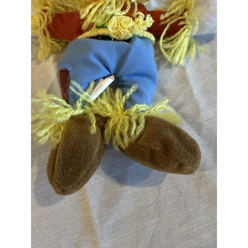 Vintage Mouseketoys Disney Scarecrow Mickey Bean Bag Plush 9